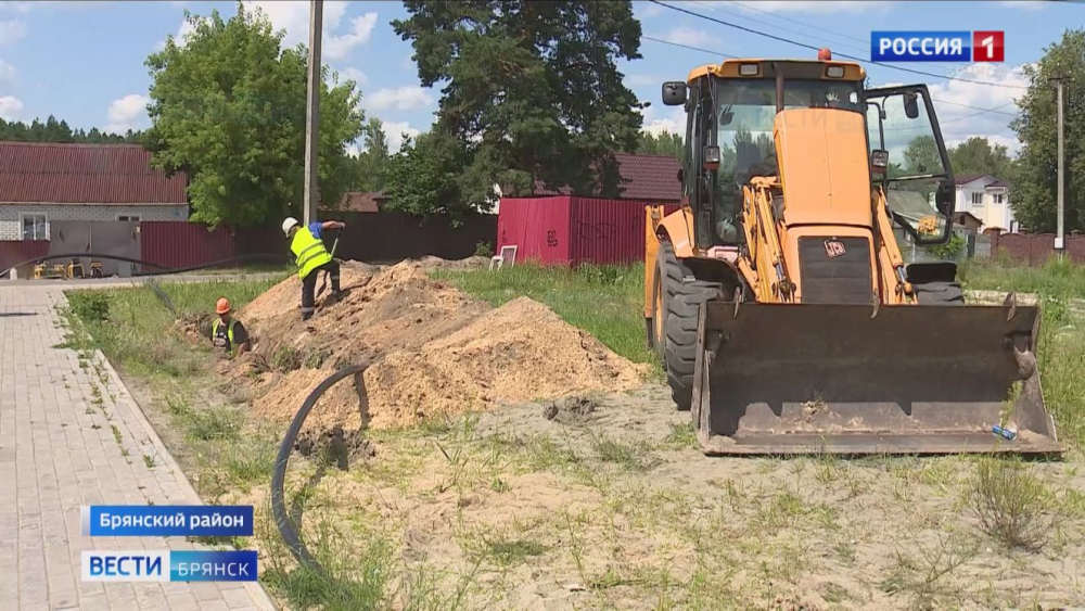 В Свени началась прокладка водопровода