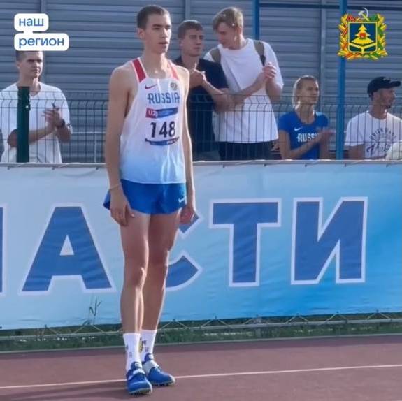 Степан Веткин из Брянщины взял серебро в прыжке в высоту на Первенстве России