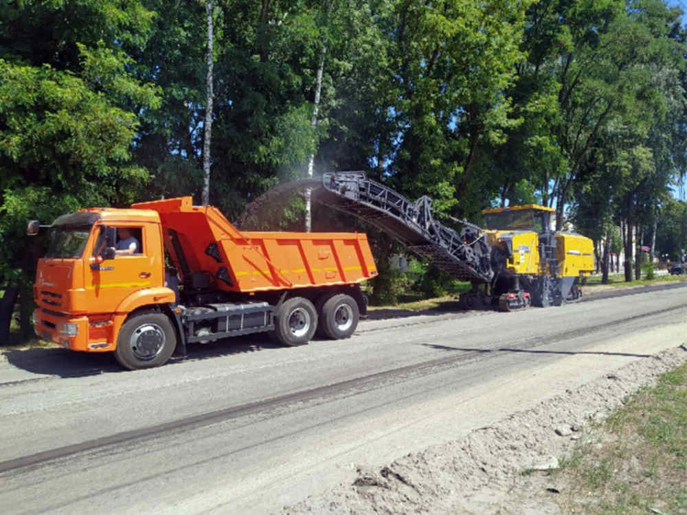 В Стародубе приступили к капремонту дороги по улице Семашко