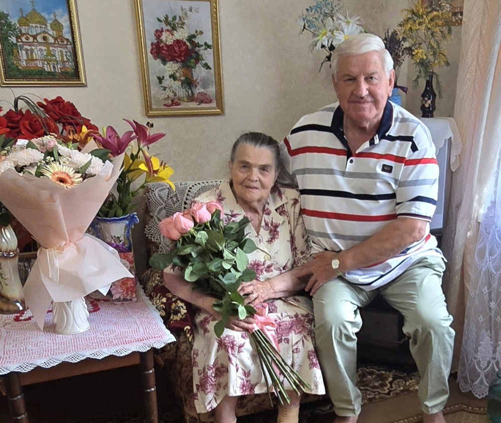 Долгожительница Унечского района отметила свой 90-летний юбилей