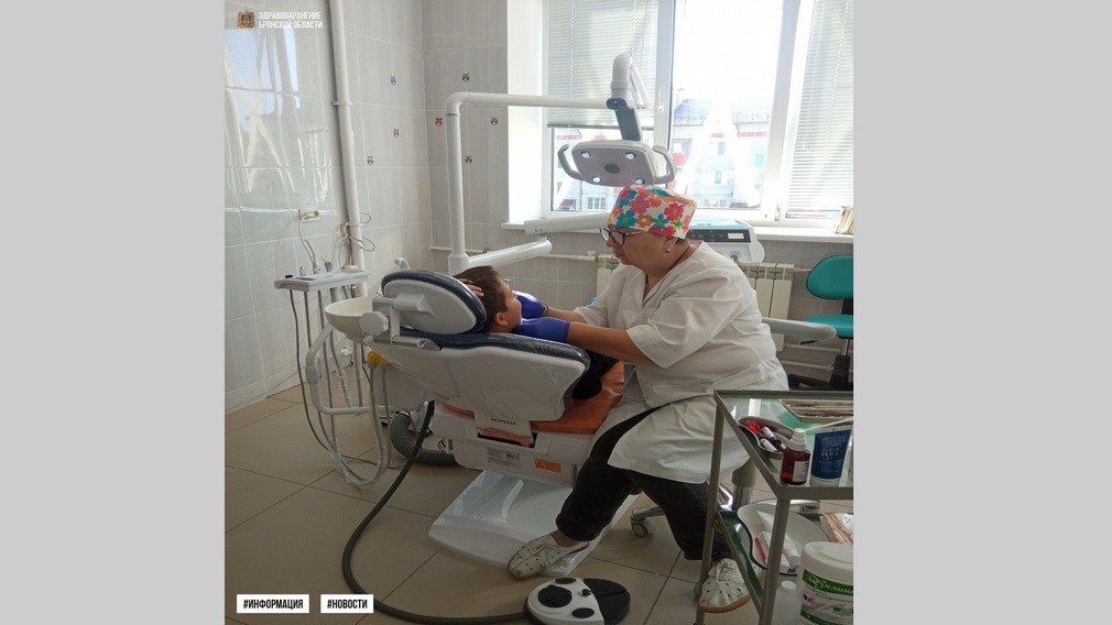 Две стоматологические установки появились в Климовской ЦРБ