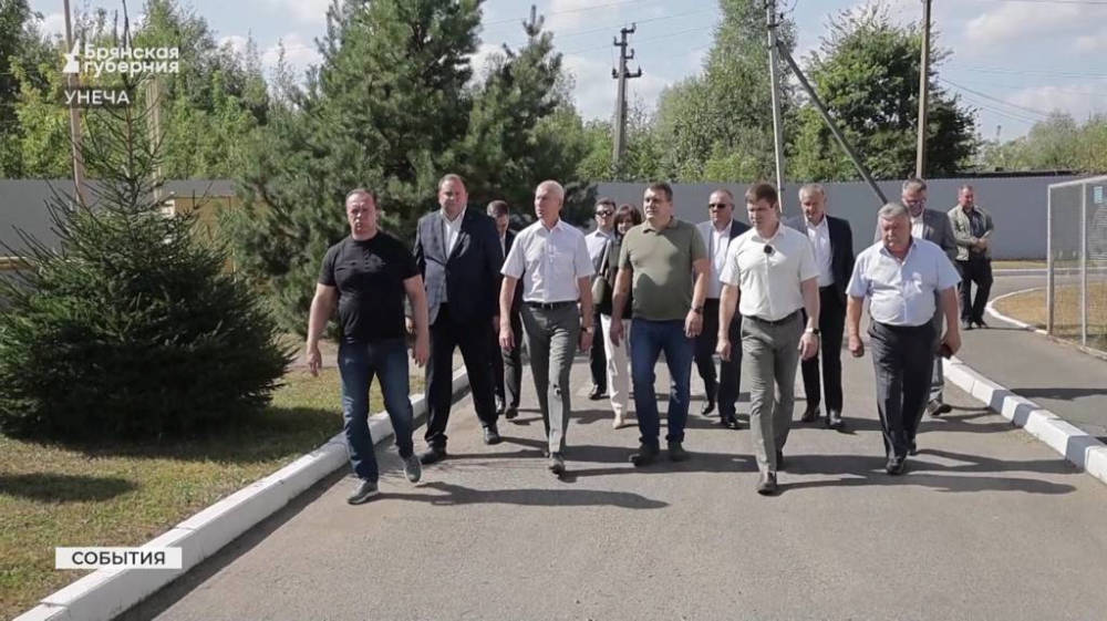 Советник Председателя Правительства РФ побывал с визитом в Унече