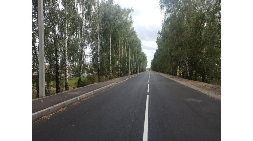 Капитальный ремонт участка дороги «Брянск-Новозыбков»-Кокино-Скуратово почти завершён