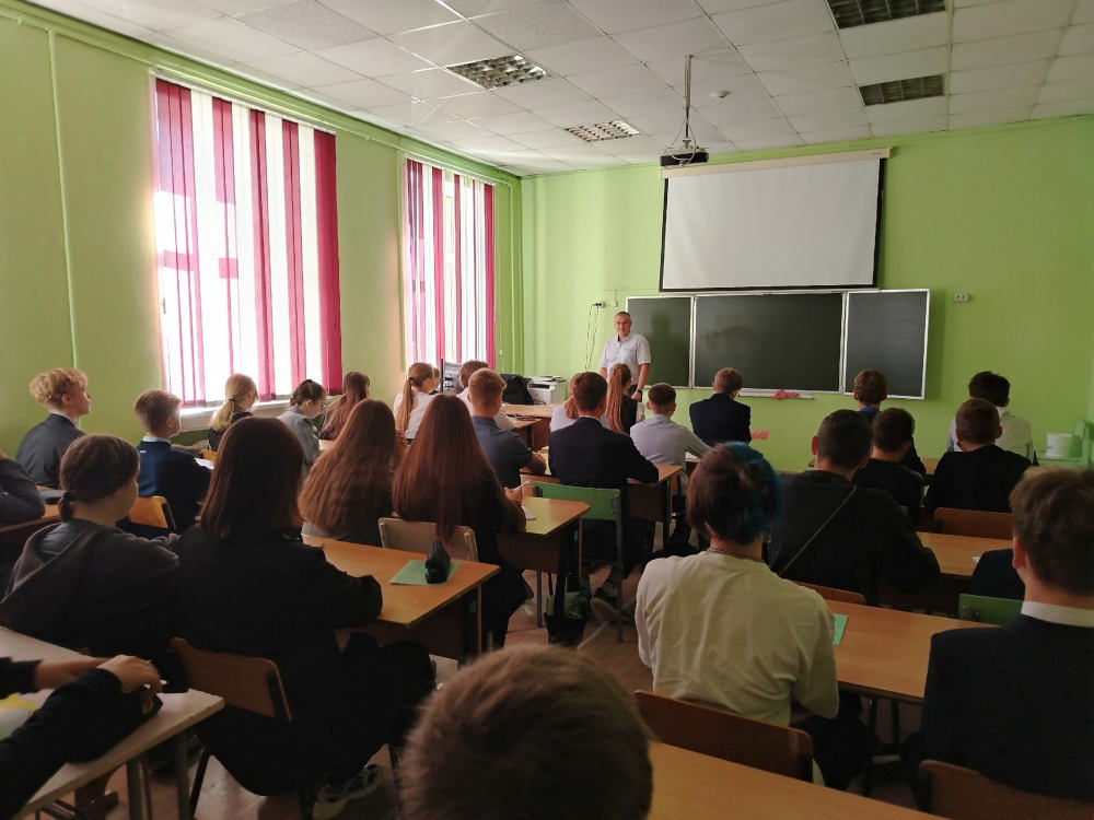 В Унече начались занятия для ребят Центра технического образования