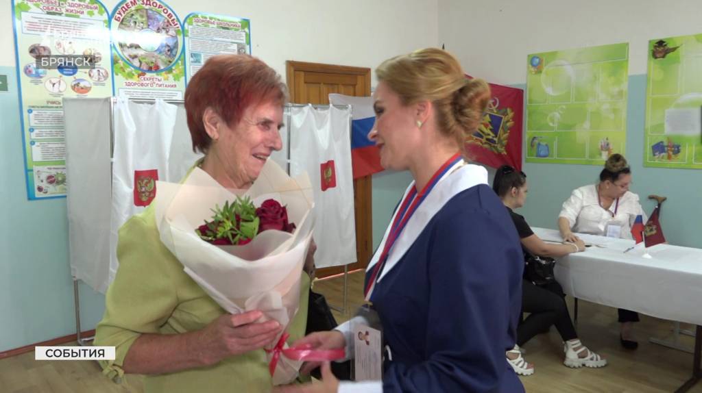 Мать Героя России Лидия Ермакова приняла участие в выборах