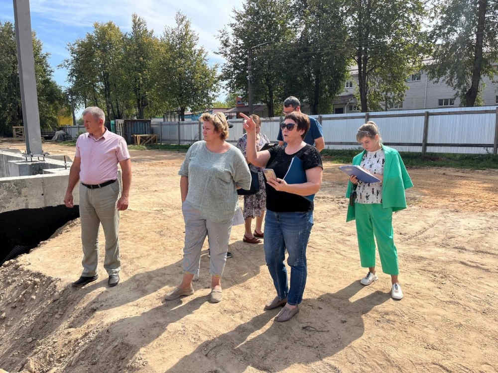 Строительство СОКа в Унече находится на постоянном контроле