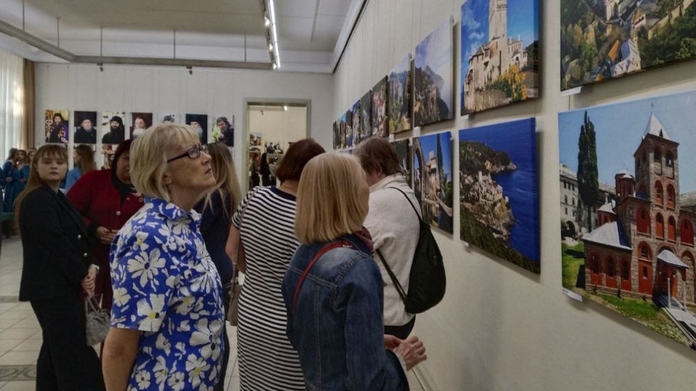 Брянская и Могилевская области открыли выставочный проект «Наш Афон»