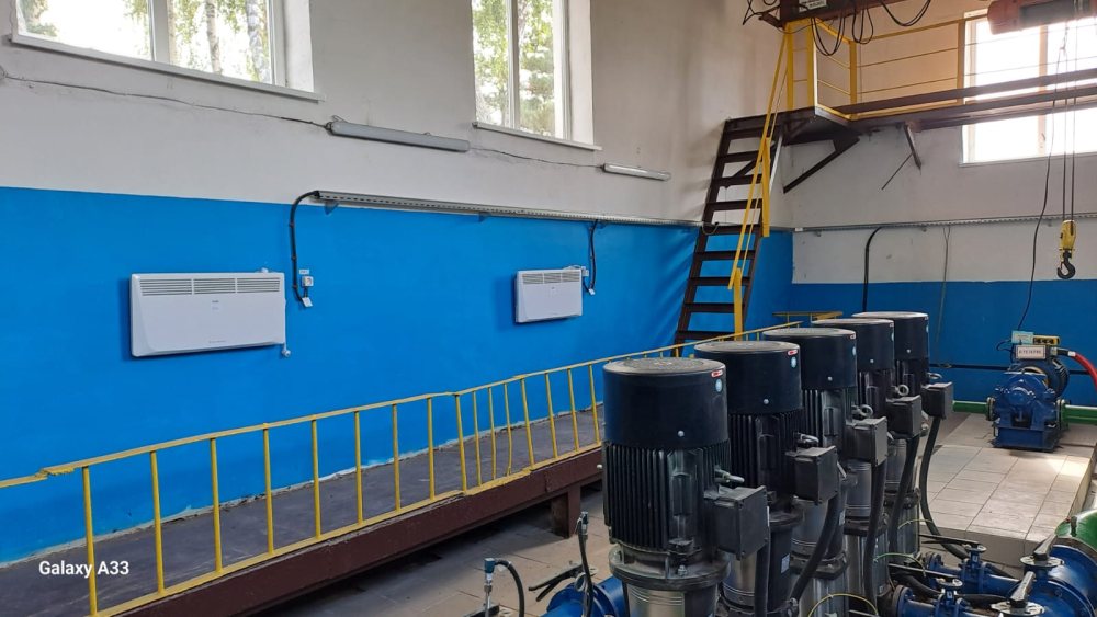 В Унече по нацпроекту модернизировали станцию 2-го подъема воды