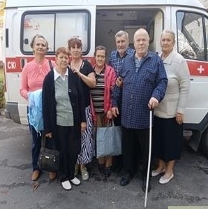 Медики районной больницы заботятся о людях пожилого возраста