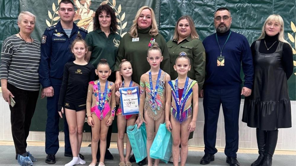 В брянском Дворце единоборств состоялось открытие Чемпионата по художественной гимнастике