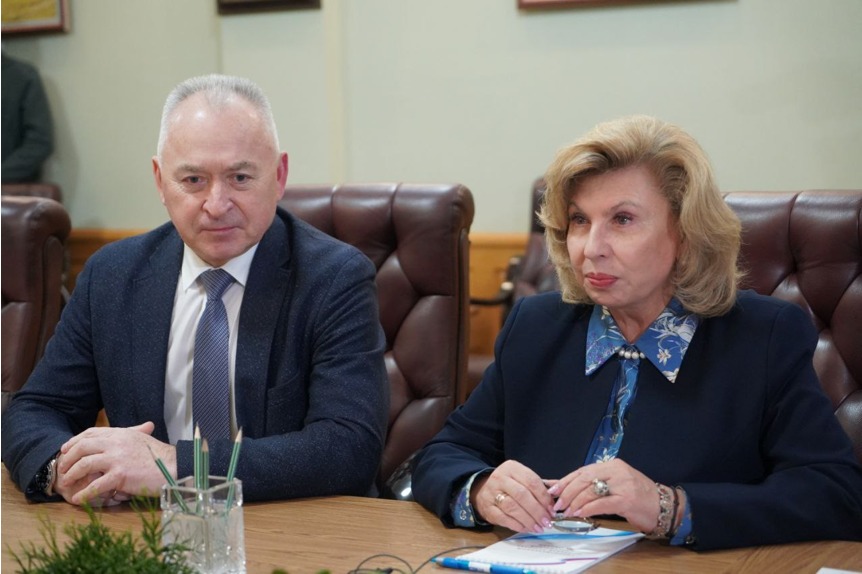 Губернатор Богомаз встретился с уполномоченным по правам человека Москальковой