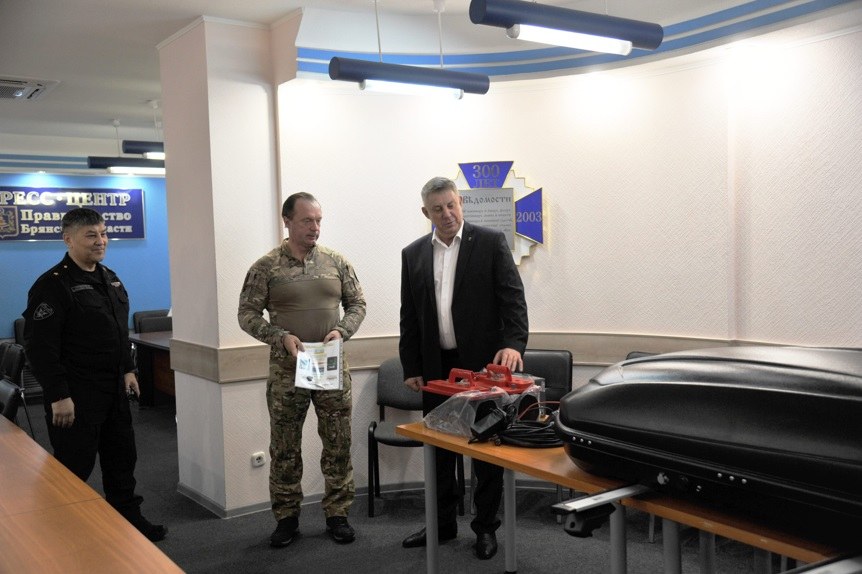 Командир «БАРС-Брянск» Антошин поблагодарил губернатора Александра Богомаза за помощь