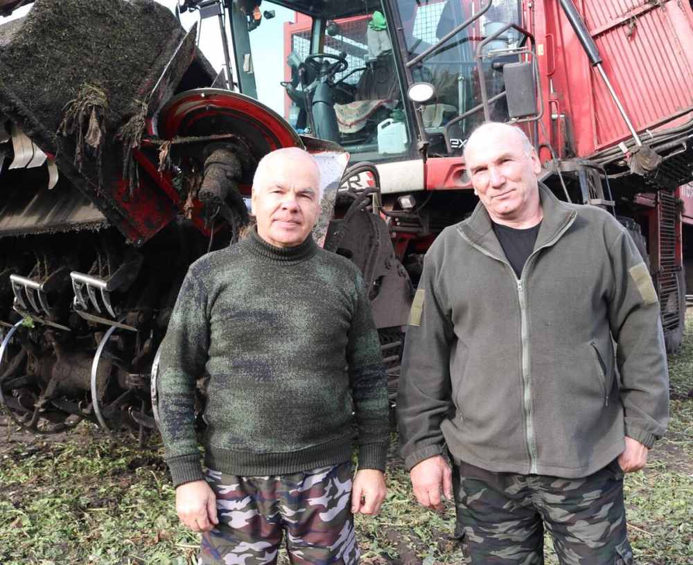 Аграрии Брянской области продолжают уборку сахарной свеклы