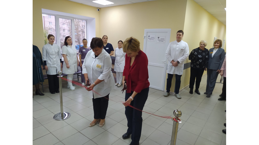 Новое реабилитационное отделение открыли в поликлинике №1 города Брянска