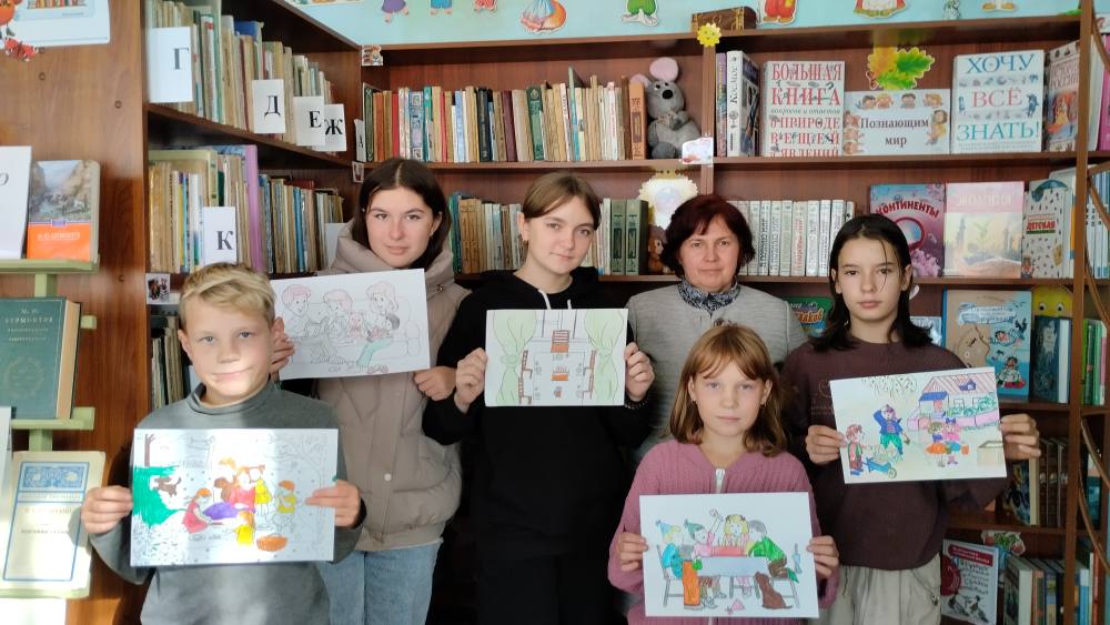 В поселке Рассуха Унечского района провели конкурс рисунков «Семейные традиции»