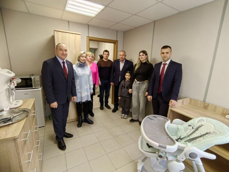 В Брянском гостехуниверситете открыли комнату матери и ребенка