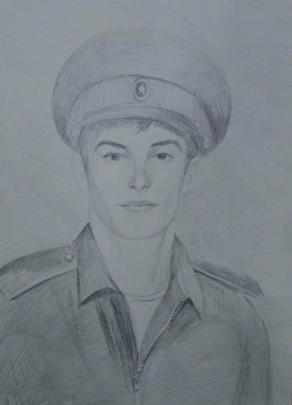 Юные брянские художницы нарисовали серию графических портретов Героев СВО