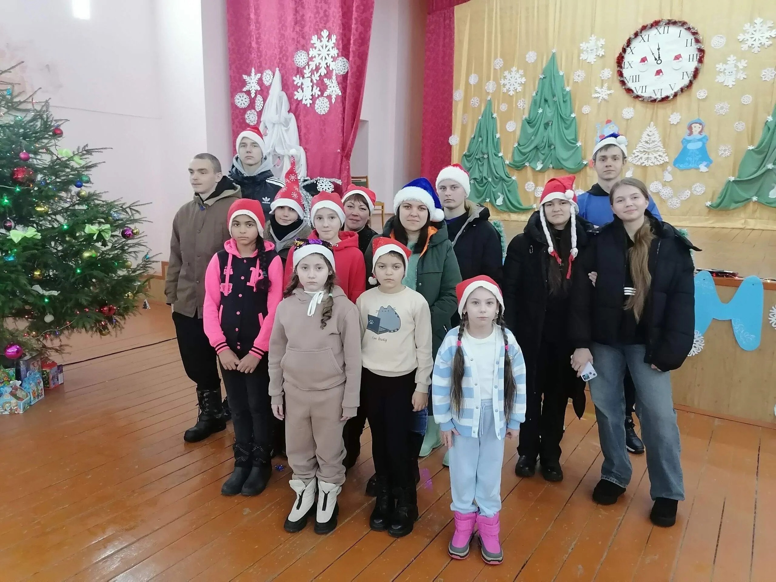 В селе Павловка Унечского района работники культуры провели Рожественскую викторину