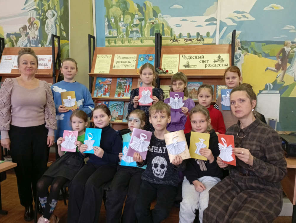 В Унечской Центральной библиотеке прошла встреча «В новый год — с книгой и библиотекой»