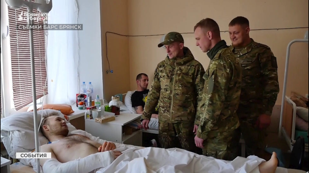 Бойцы «БАРС-Брянск» спасли раненого товарища