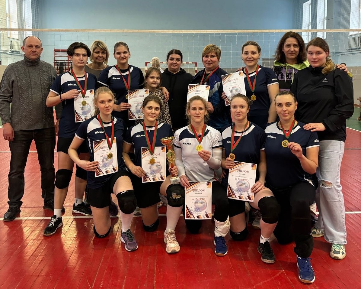 Унечские девушки выиграли Кубок по волейболу в Белорусском Хотимске