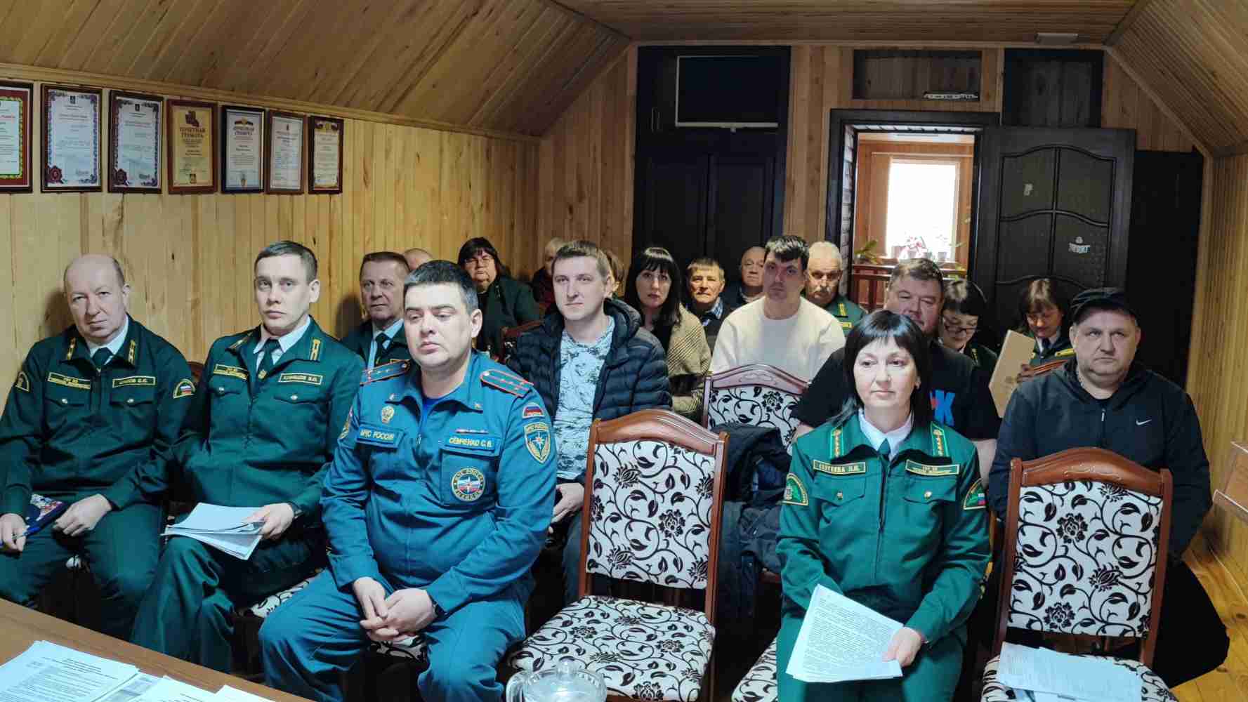 В Унечском районе подвели итоги пожароопасного сезона 2024 года