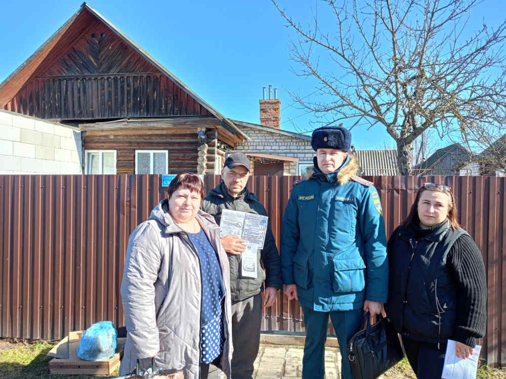 В Унечском районе проводят проверку соблюдения правил пожарной безопасности