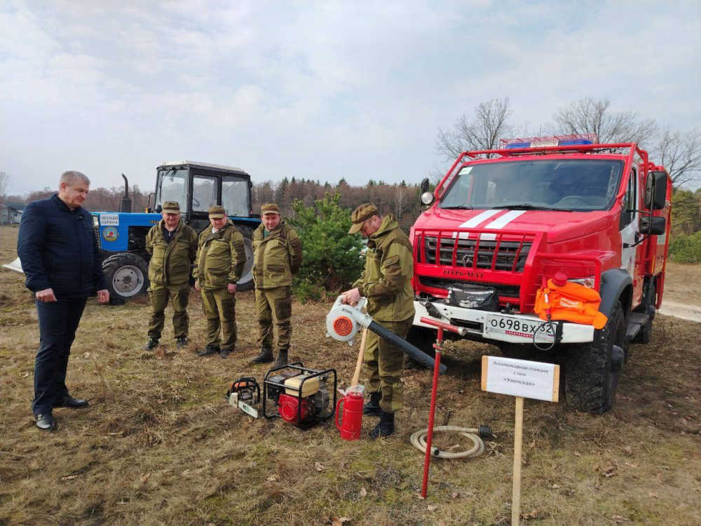 В Унече прошла тренировка готовности района противодействию ЧС
