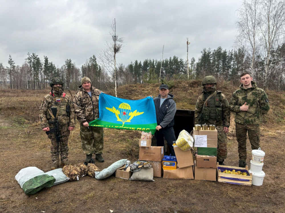 Унечские волонтеры передали российским бойцам гуманитарный груз