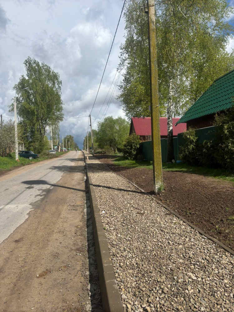 В Мглинском районе ремонтируют автодорогу Мглин-Старая Романовка-Разрытое