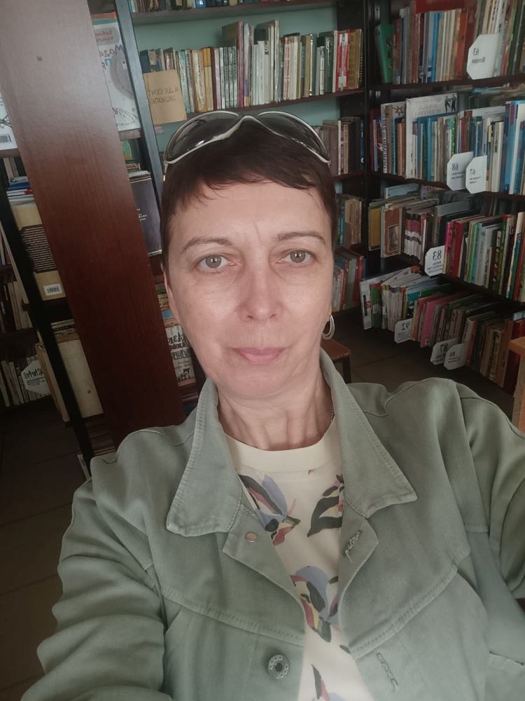 В поддержку российских участников СВО свое мнение высказала библиотекарь г. Унеча Курусь И.М.