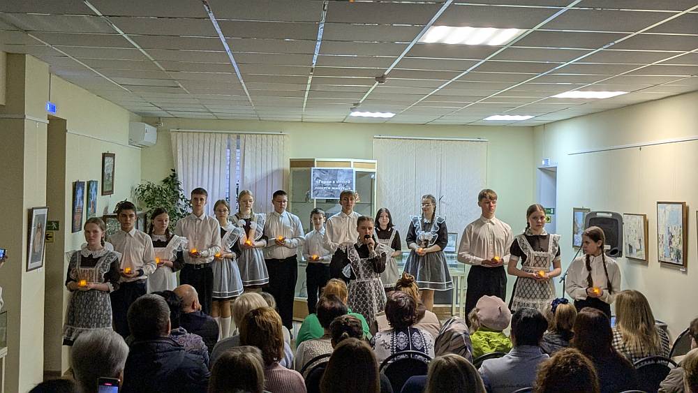 В Унечском краеведческом музее прошла историческая гостиная «Наши герои: известные и неизвестные»