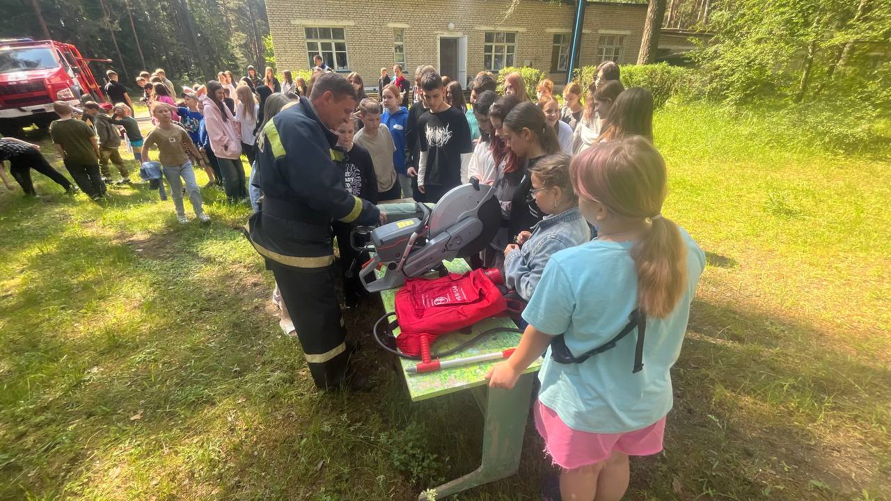 В детском лагере «Ручеёк» прошёл День безопасности
