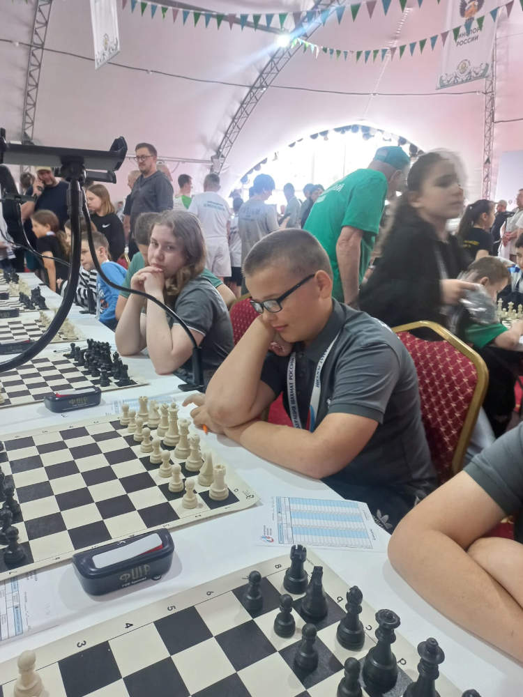 Унечские шахматисты достойно выступили на Всероссийских соревнованиях в Сочи