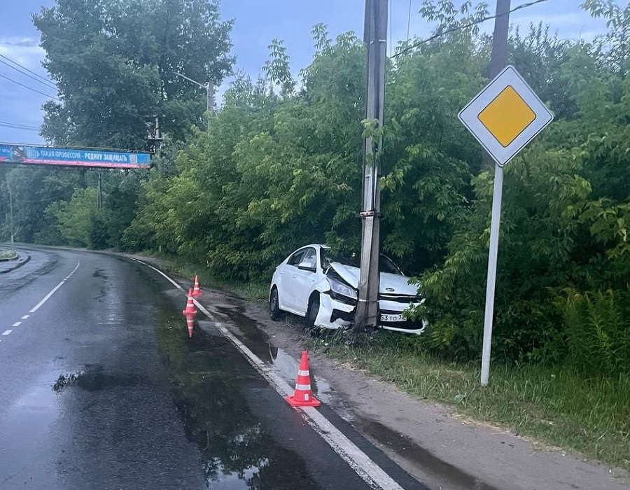 В Унече произошло ДТП по улице Залинейной