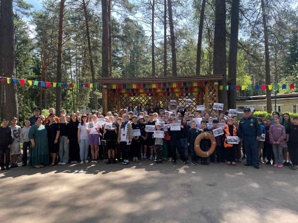 В Унече для ребят в ДОЛ «Ручеек» провели профилактические беседы на тему безопасности на железной дороге