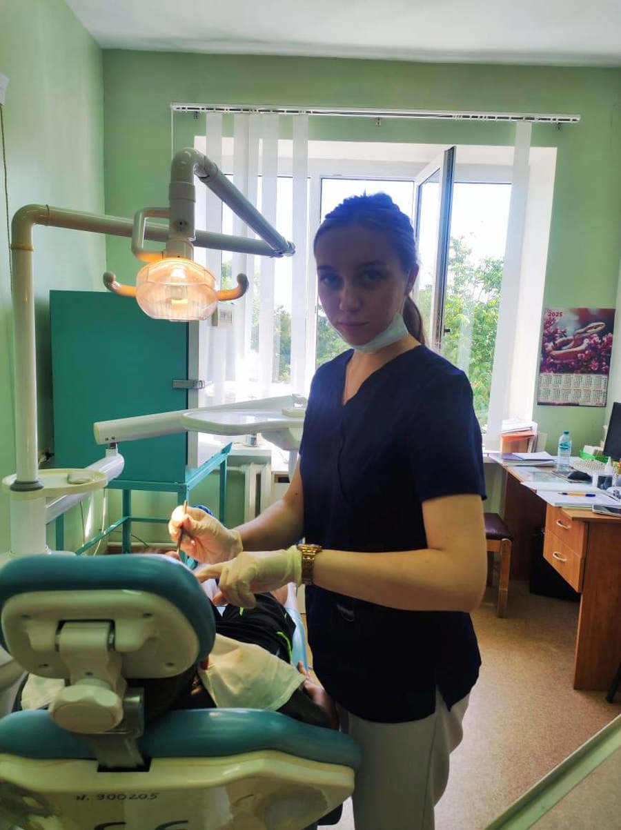 В Унечской ЦРБ приступила к работе молодой врач-стоматолог