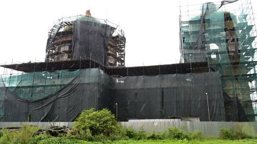 В Суземском районе ведется реставрация Церкви Покрова Пресвятой Богородицы