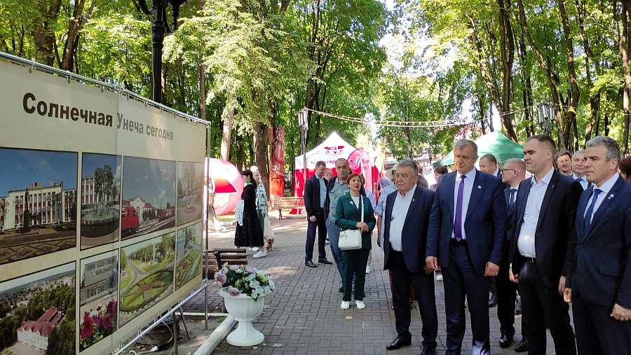 Унечский район представил свои достижения на выставке «Дни муниципалитетов»