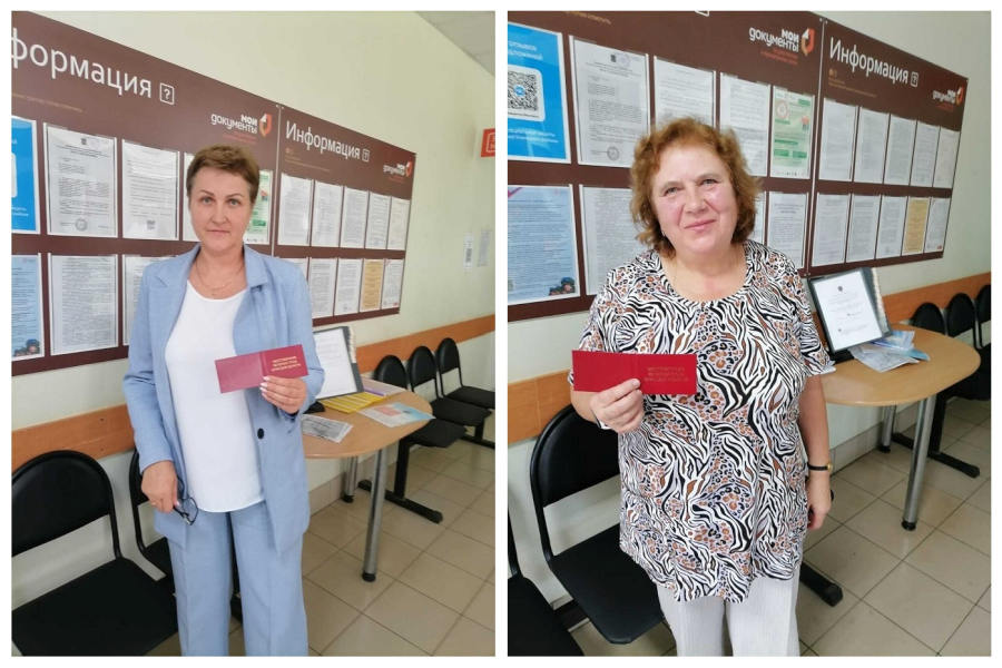 Сразу две жительницы г.Унеча удостоены почетного звания «Ветеран труда Брянской области»