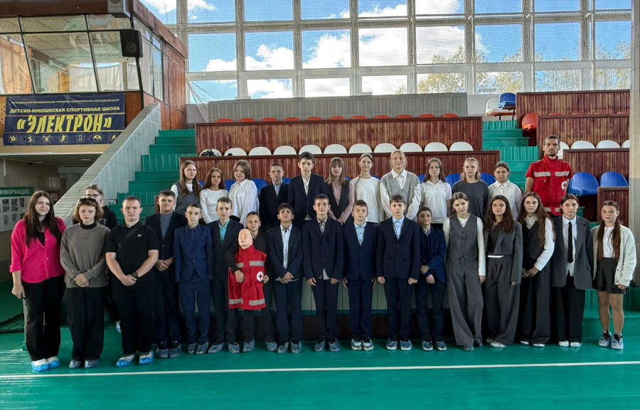 Унечские школьники приняли участие в тренировках по оказанию первой помощи