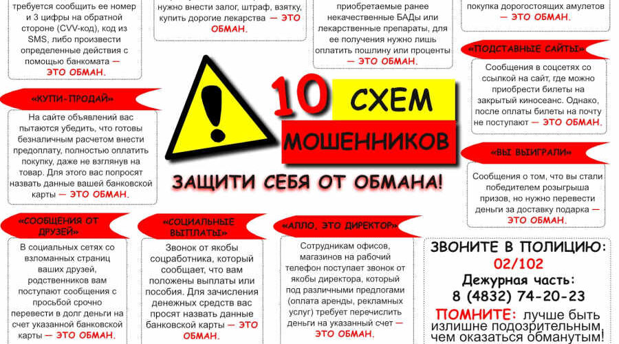 На минувшей неделе на Брянщине жертвами мошенников стали 20 человек