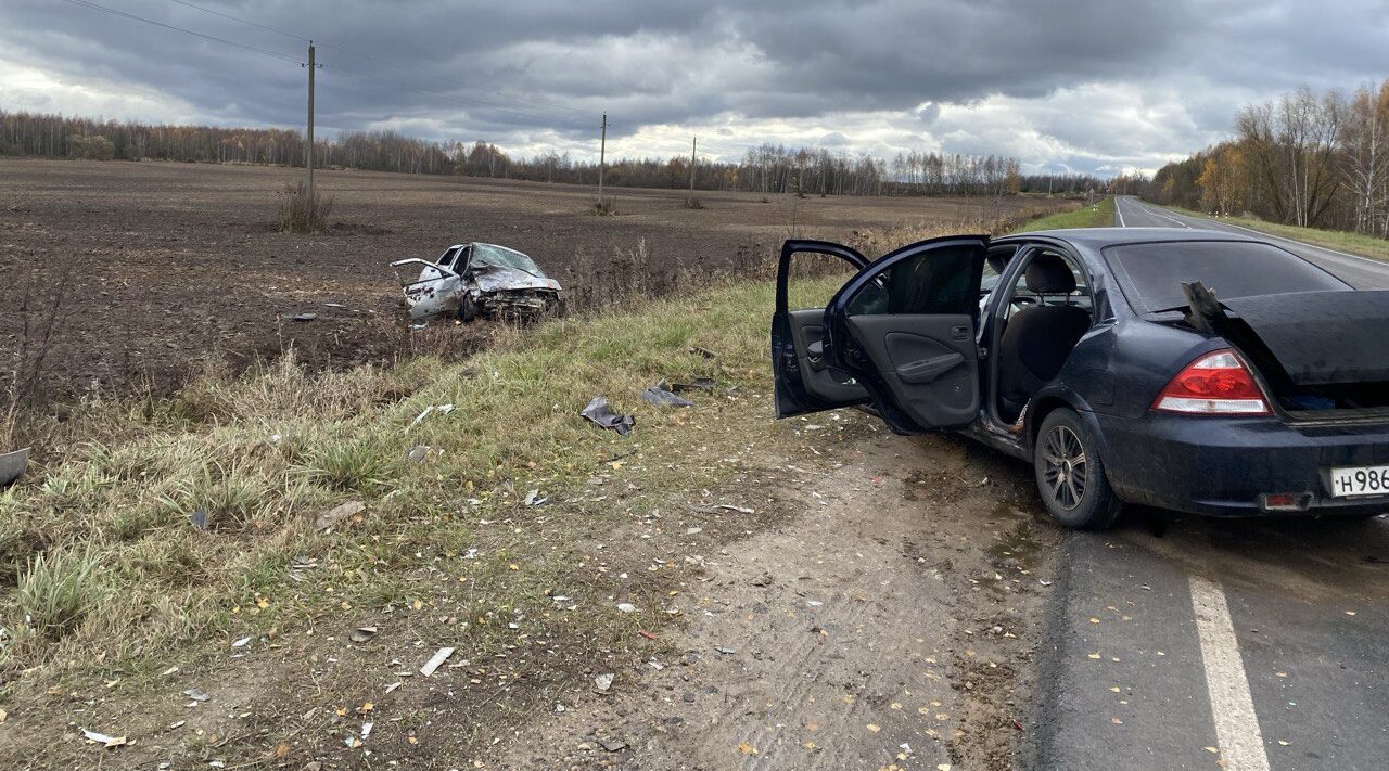 В Унечском районе произошло ДТП на трассе «Брянск — Новозыбков — Стародуб»