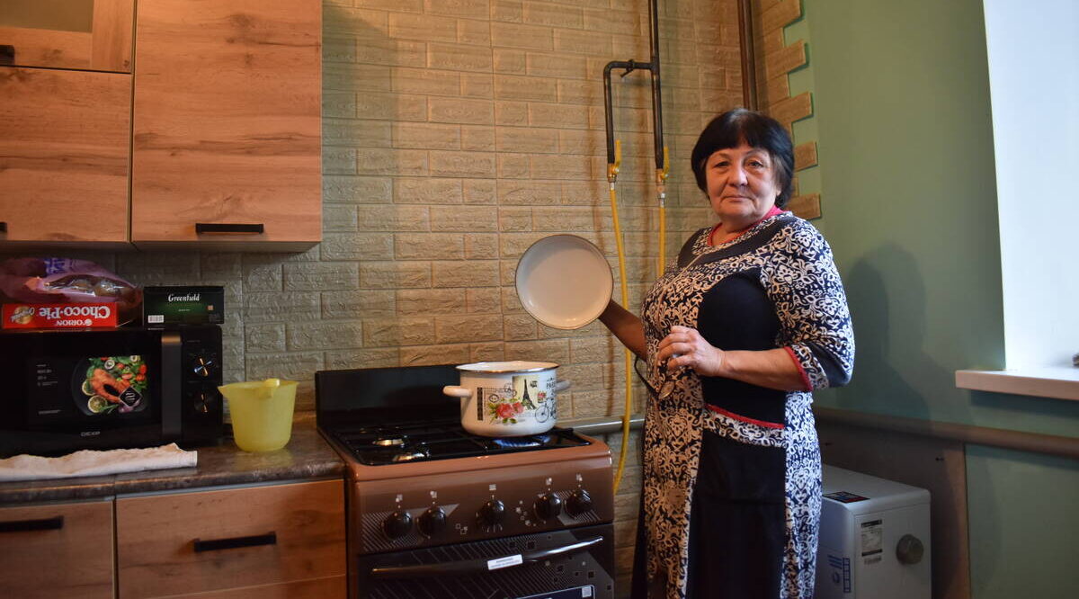 В Клетнянском районе матери участника СВО газифицировали дом