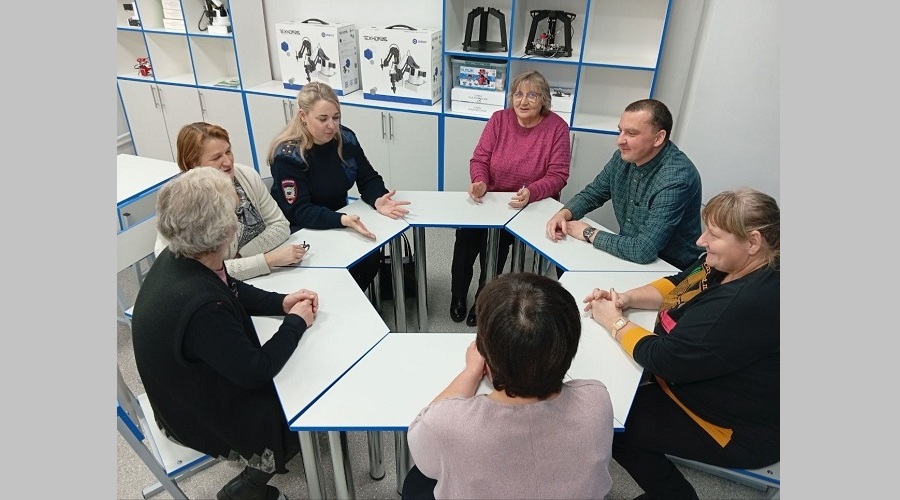 В школе села Красновичи профилактическая беседа «Чистое поколение–2025»