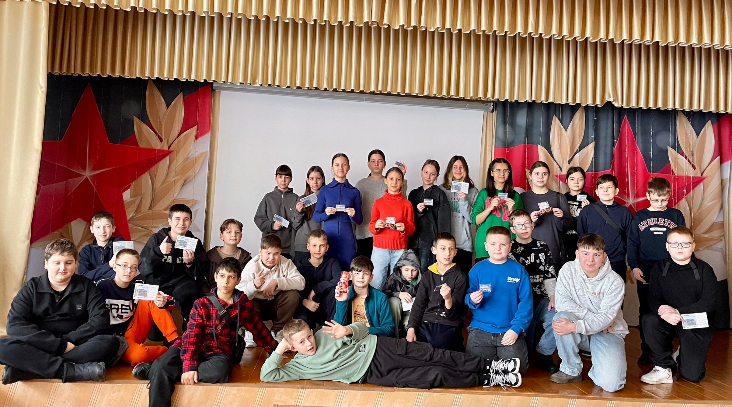 В Унечской школе организовали музыкальное лото