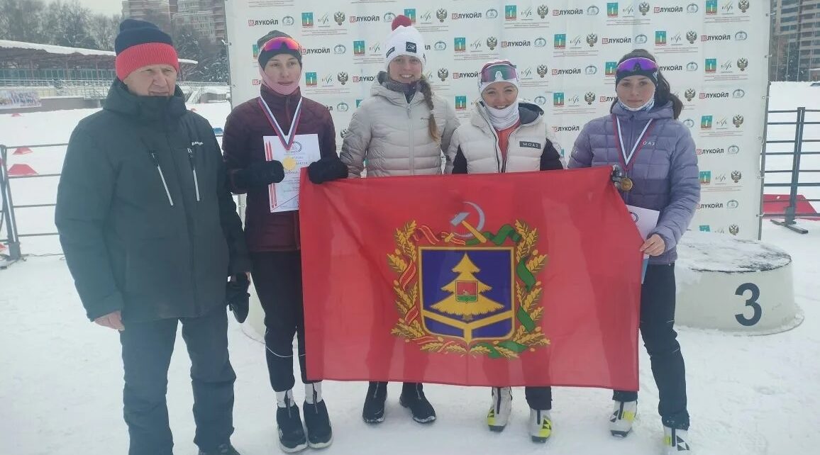 Брянские лыжники одержали победу в гонке Чемпионата ЦФО