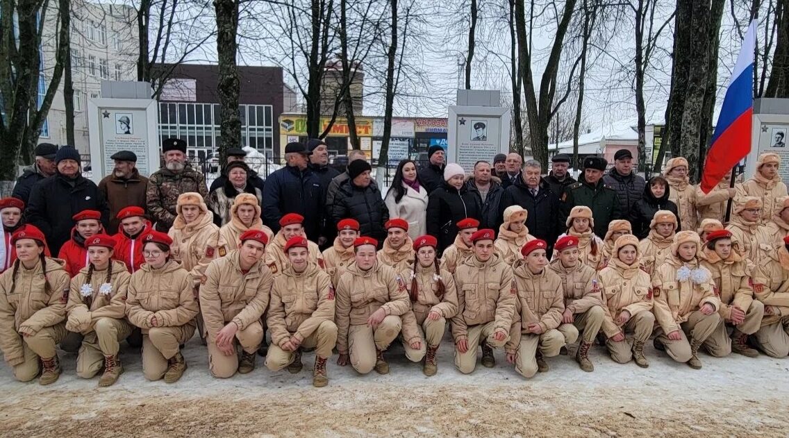 В Унече состоялся митинг, посвящённый годовщине вывода советских войск из Афганистана