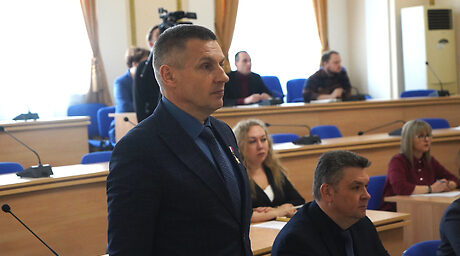 Александр Богомаз представил врио замгубернатора Брянской области — Андрея Фроленкова