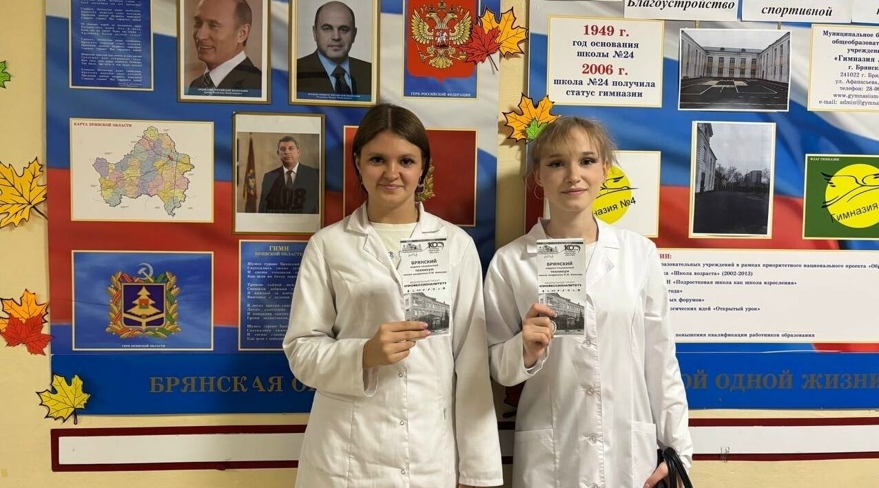 Брянские студенты рассказали школьникам о федеральном проекте «Профессионалитет»